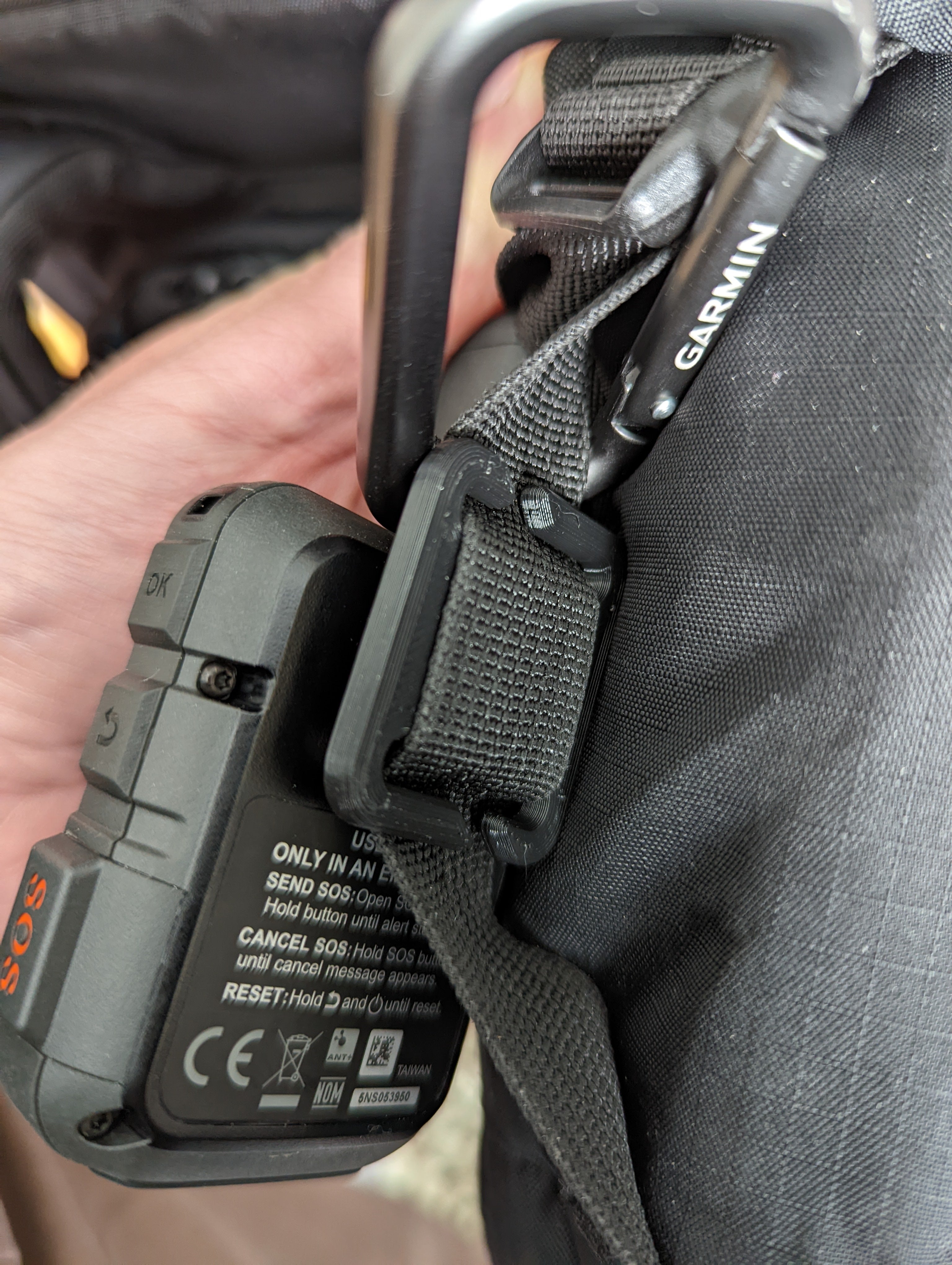 garmin inreach mini 2 backpack mount Inreach Mini Pack clip